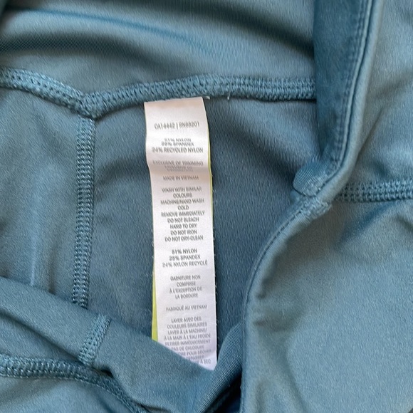 MPG Legging - green/teal size med. NWOT - Picture 4 of 8
